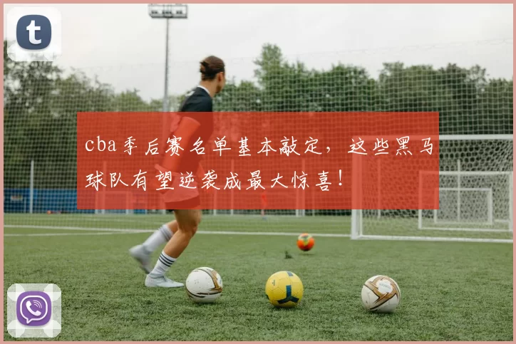 cba季后赛名单基本敲定，这些黑马球队有望逆袭成最大惊喜！